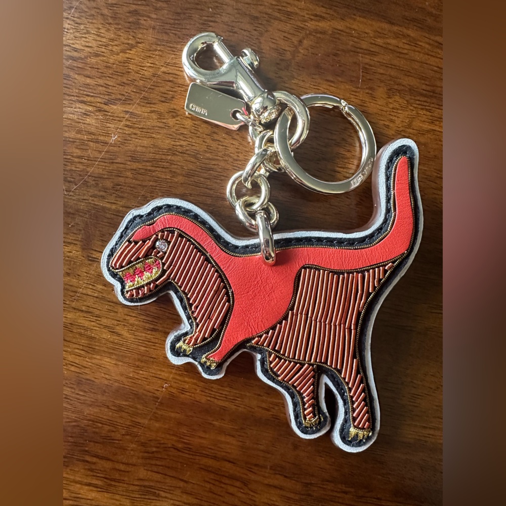 Coach rexy bag charm